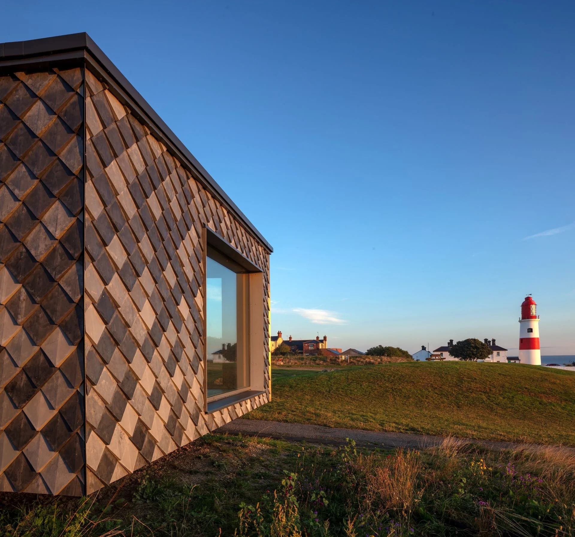 Whitburn Coastal Centre with First One Pretty Plastic tiles